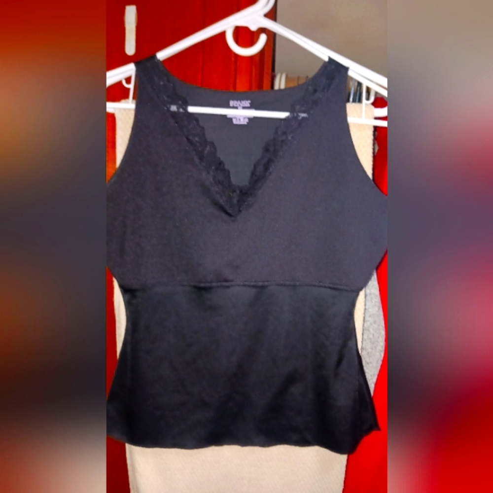 Spanx Lace V Neck Tank Cami XL